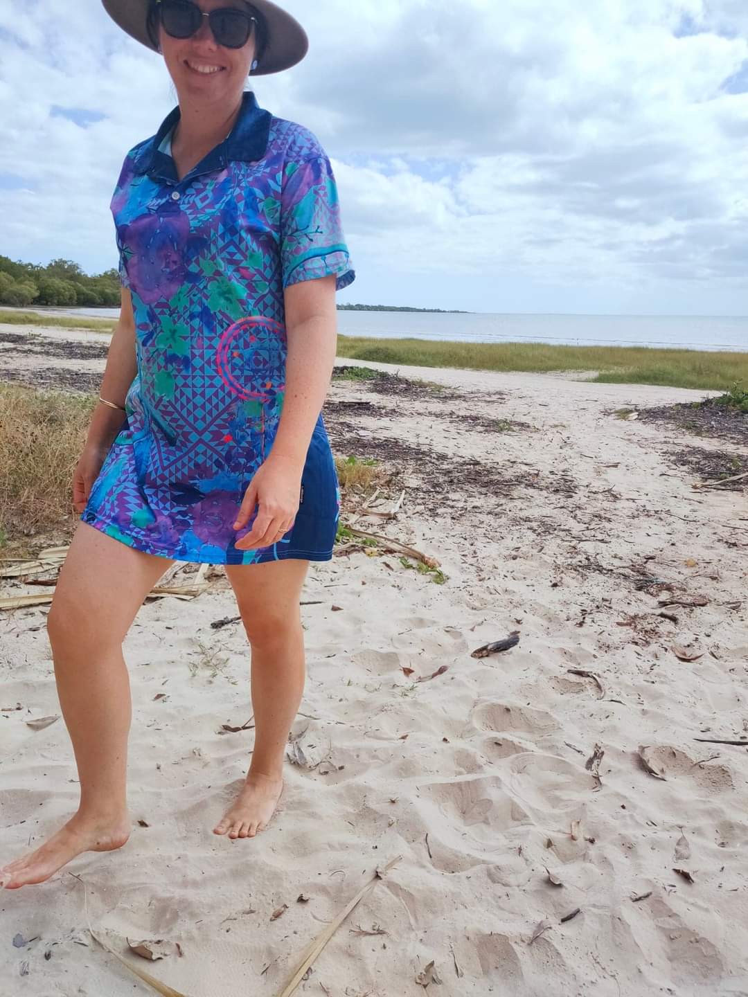 Aztec Dreamcatcher Purple Lifestyle Dress Long or Short Sleeve Z and TEE girls womens