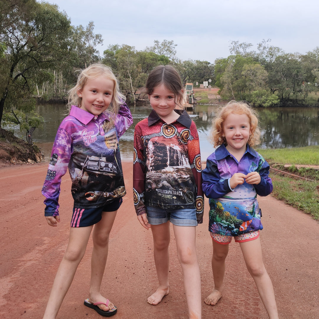 Cape York | Indigenous Cape York Wanderer Shirt Long or Short Sleeve Z and TEE ABORIGINAL Australia Australian camping cape york CAPE YORK DESIGNS FIRST NATIONS FIRST NATIONS DESIGNS fishing LJM Preorder quick dry spo-default spo-disabled sun sun shirt sun shirts sunsafe uv WORK