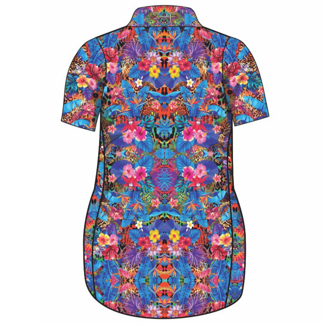 Tropical | Fantasia Lifestyle Dress Long or Short Sleeve Z and TEE cruise Cruising girls PATTERN AND PLAIN DESIGNS tropical TROPICAL DESIGNS WOMEN'S DESIGNS womens