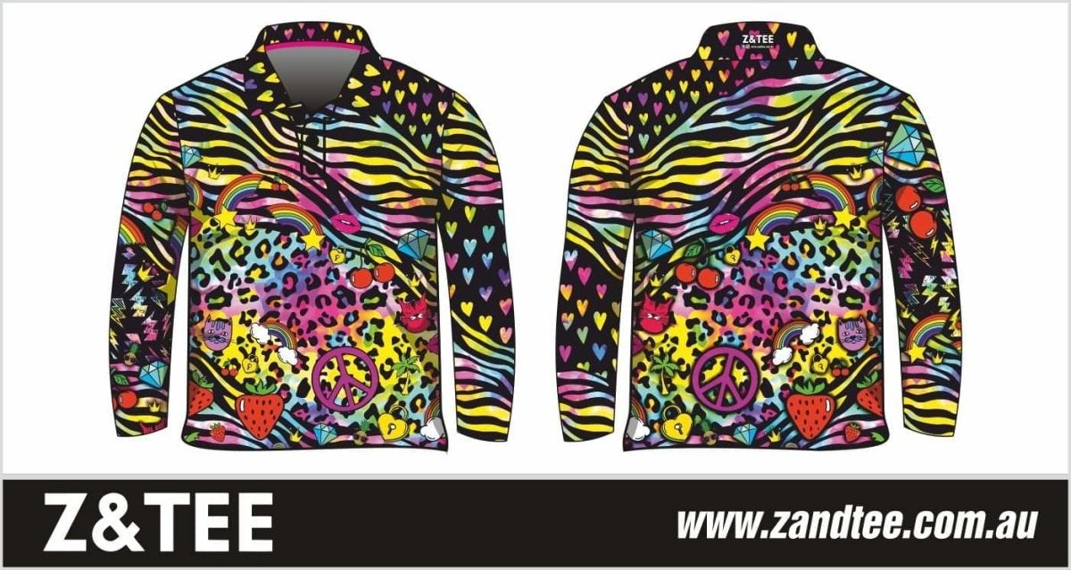 Kids | Girl Squad Shirt Long or Short Sleeve Z and TEE animal print camping fishing girl girls GIRLS DESIGNS kasey rainbow kid Kid's Fishing Kid's Fishing Apparel Kid's Fishing Shirt Kid's Uv Rated Shirts KIDS KIDS ALL kids design KIDS DESIGNS Kids UV rated shirt leopard leopard print little party dress LJM Preorder quick dry rainbow spo-default spo-disabled sun sun safe sun shirt sun shirts sunsafe uv