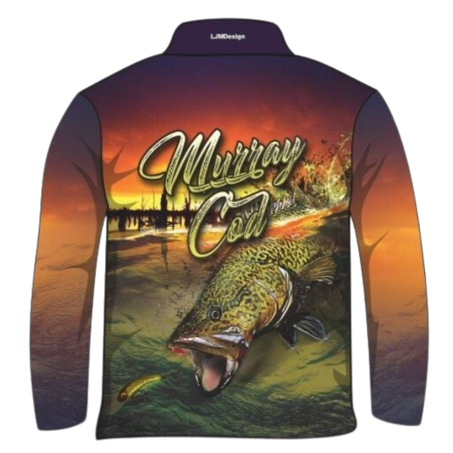 Fishing | Murray Cod Surface Strike Fishing Shirt Z and TEE camping FISH FISH DESIGNS fishing FISHING SHIRT fishing shirts LJM men mens Preorder quick dry spo-default spo-disabled sun sun shirt sun shirts sunsafe uv