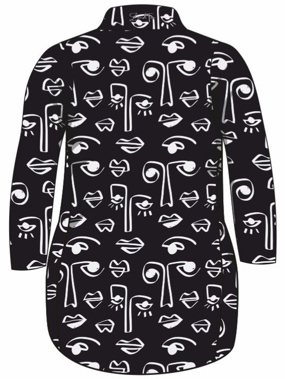 Vacay | Costa Rica Lifestyle Dress Long or Short Sleeve Z and TEE cruise Cruising girls PATTERN AND PLAIN DESIGNS tropical TROPICAL DESIGNS WOMEN'S DESIGNS womens