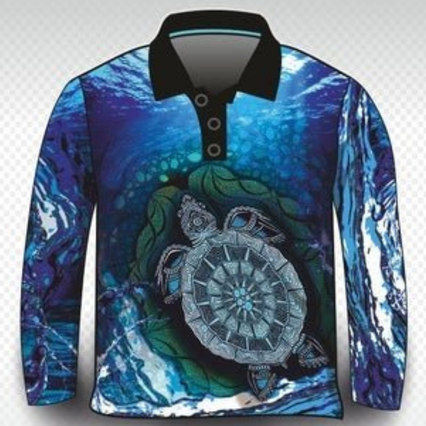 Indigenous Turtle Shirt Z and TEE ABORIGINAL Australia Australian camping FIRST NATIONS FIRST NATIONS DESIGNS fishing LJM Preorder quick dry spo-default spo-disabled sun sun shirt sun shirts sunsafe uv WORK