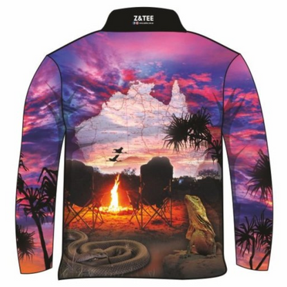 Australian | Australian Camping Pink Adventure Shirt - Z&Tee Z and TEE Australia Australia Day Australian Australian Camping OG camping CAMPING AND CARAVAN DESIGNS camping shirt country dingo emu fishing frilled neck lizard Girls GIRLS DESIGNS ladies Ladies Fishing Shirt LJM outback pink Preorder quick dry snake spo-default spo-disabled sun sun shirt sun shirts sunsafe uv windmill Women WOMEN'S DESIGNS Women's Fishing Women's Fishing Shirt womens