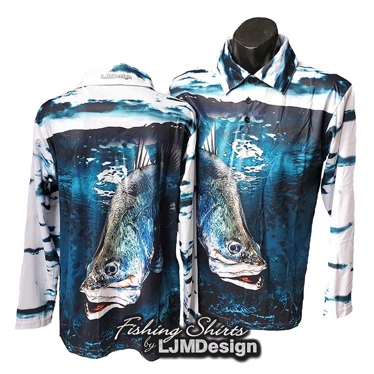 Fishing | Barra King Fishing Shirt Z and TEE barra barramundai barramundi boy boys BOYS DESIGNS FISH FISH DESIGNS fishing FISHING SHIRT fishing shirts LJM men MEN'S DESIGNS mens Preorder quick dry spo-default spo-disabled sun sun shirt sun shirts sunsafe uv
