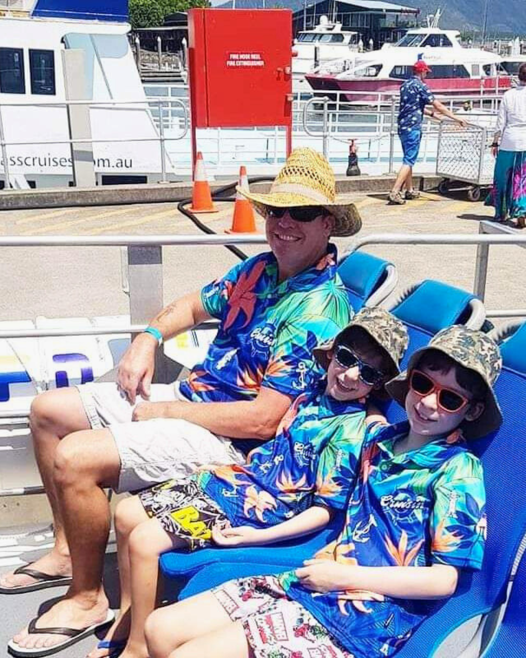 Cruise | Cruisin Marine Blue Cruise Shirt Long or Short Sleeve Z and TEE camping cruise Cruising fishing GROUP HOLIDAY LJM MATCHING men mens Preorder quick dry spo-default spo-disabled sun sun shirt sun shirts sunsafe tropical TROPICAL DESIGNS uv VACATION