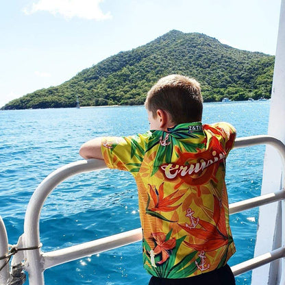 Cruise | Cruisin Party Blue Cruise Shirt Long or Short Sleeve Z and TEE Australia Australia Day Australian Australiana camping cruise dup-review-publication fishing LJM men mens Preorder quick dry spo-default spo-disabled sun sun shirt sun shirts sunsafe tropical TROPICAL DESIGNS uv