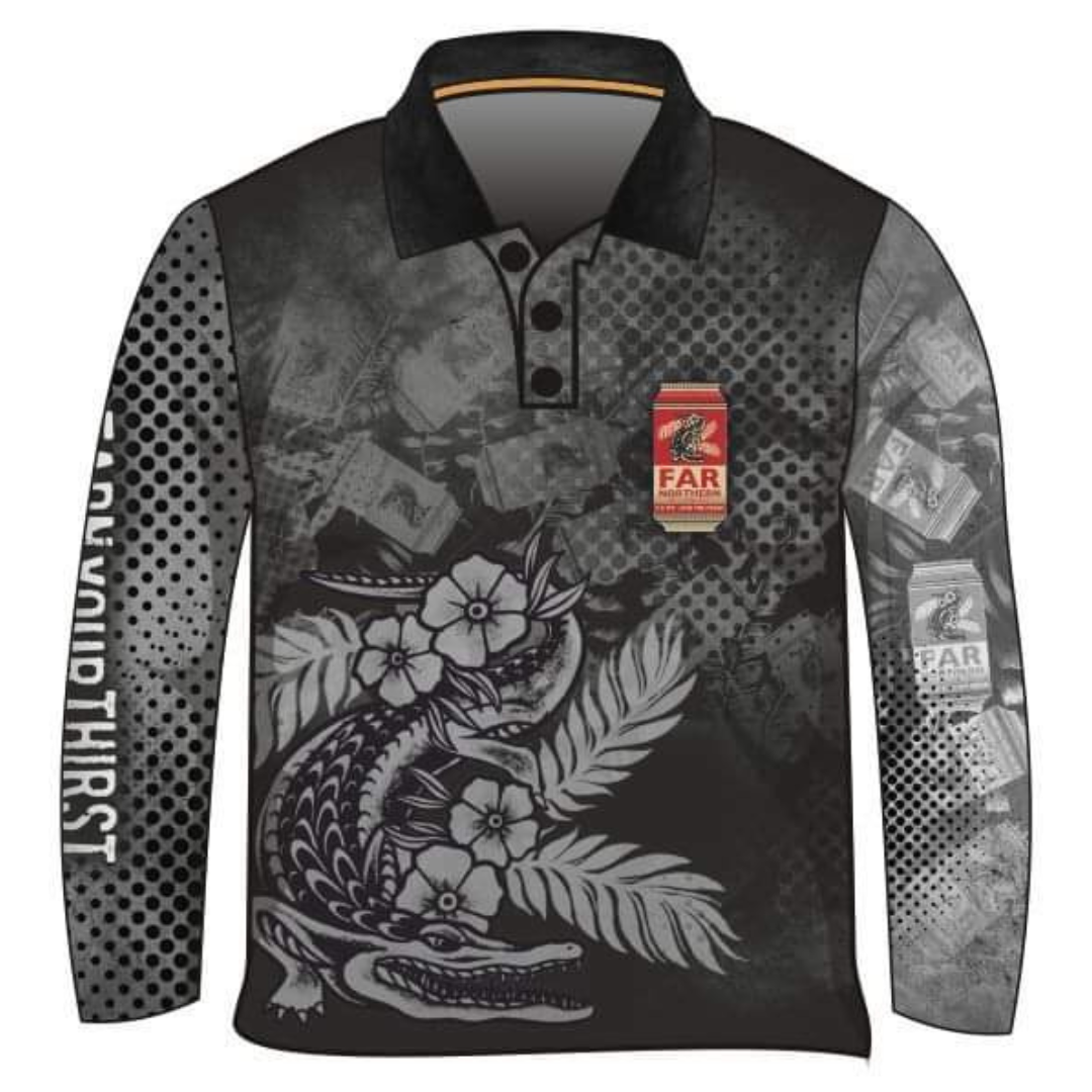 Men's | Far Northern Beer Onyx Shirt Long or Short Sleeve Z and TEE Australia Australia Day Australian camping COUNTRY WESTERN DESIGNS fishing LJM men mens MENS DESIGNS Preorder quick dry spo-default spo-disabled sun sun shirt sun shirts sunsafe uv