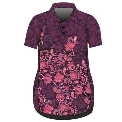  Pre-Order  Paisley Purple Lifestyle Dress Short or Long Z and TEE girls womens