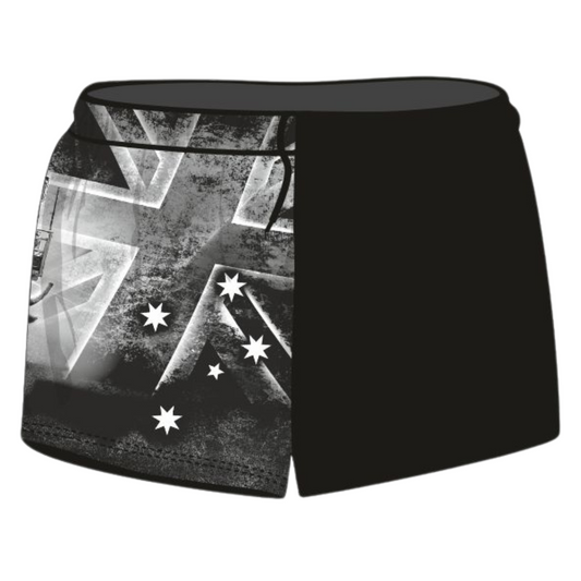 Rugby Shorts | Flag Bull Country Shorts LJM Designs Aussie Australia Australia Day Australian Australian Camping OG Australiana blue camping DAD FATHER'S DAY FISHING HIM ALL in stock LJM men MEN'S DESIGNS mens MENS DESIGNS quick dry spo-default spo-disabled sun sun shirt sun shirts sunsafe SWIMMING uv z&tee