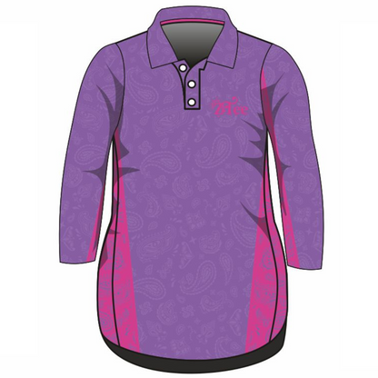 Pattern | Follow the Sun Paisley Lilac Pink Lifestyle Dress Long or Short Sleeve Z and TEE girls MANDALA PATTERN AND PLAIN DESIGNS WOMEN'S DESIGNS womens