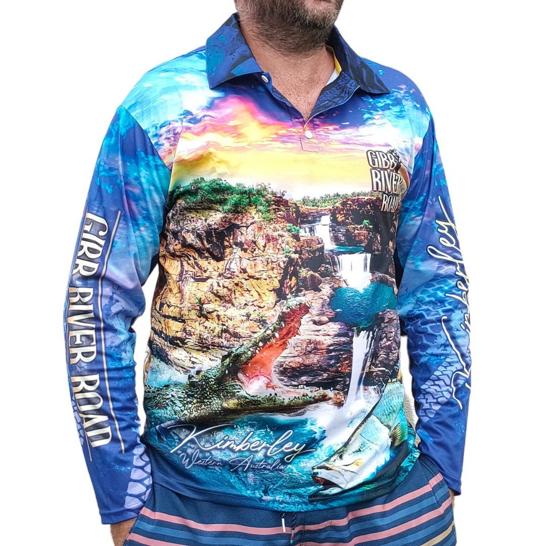 Gibb River Road Western Australia Blue Shirt Long or Short Sleeve Z and TEE 4x4 camping fishing FISHING SHIRT girls Ladies Fishing Shirt LJM Preorder quick dry spo-default spo-disabled sun sun shirt sun shirts sunsafe tip travel uv womens