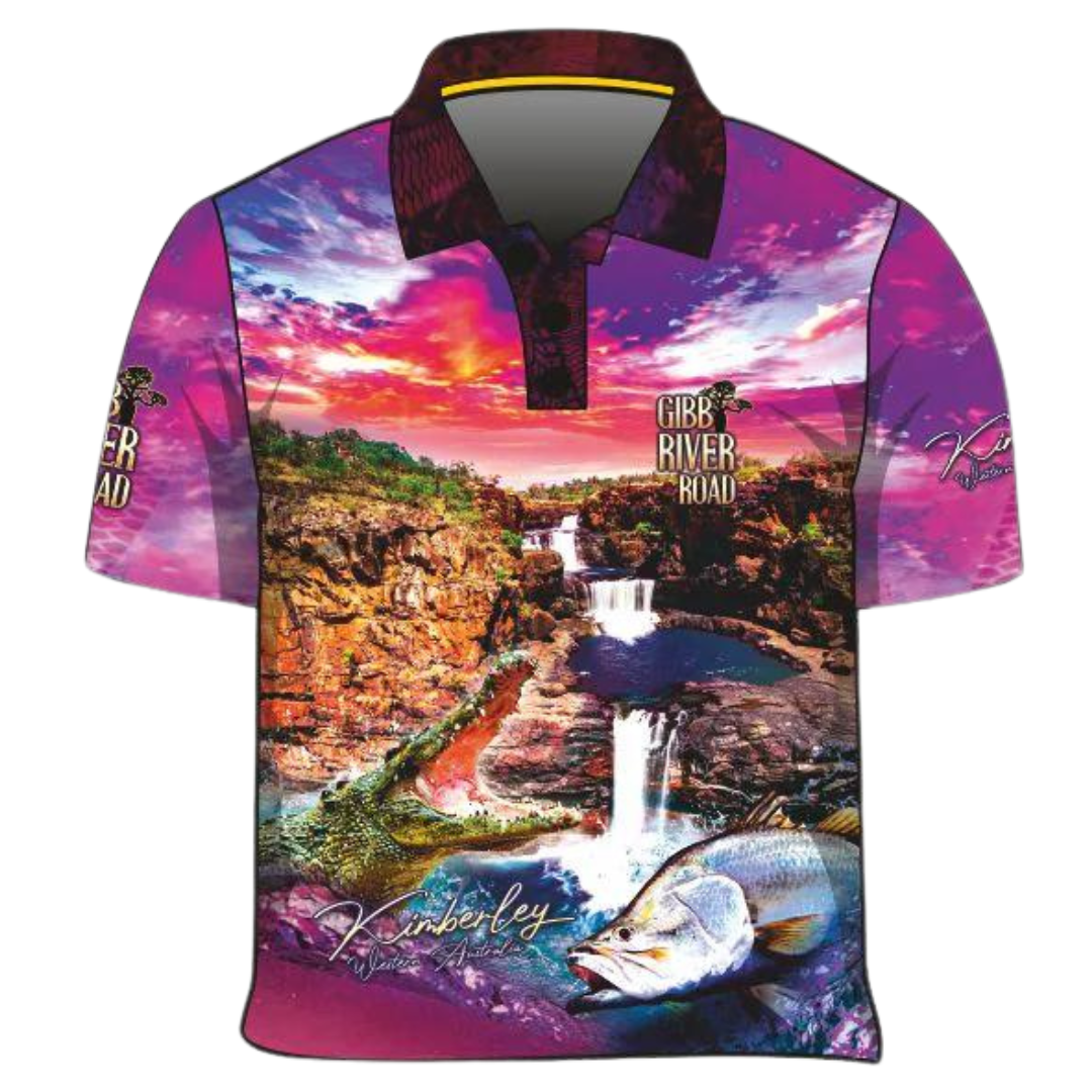 Gibb River Road Western Australia Pink Shirt Long or Short Sleeve Z and TEE 4x4 camping fishing FISHING SHIRT girls Ladies Fishing Shirt LJM Preorder quick dry spo-default spo-disabled sun sun shirt sun shirts sunsafe tip travel uv womens