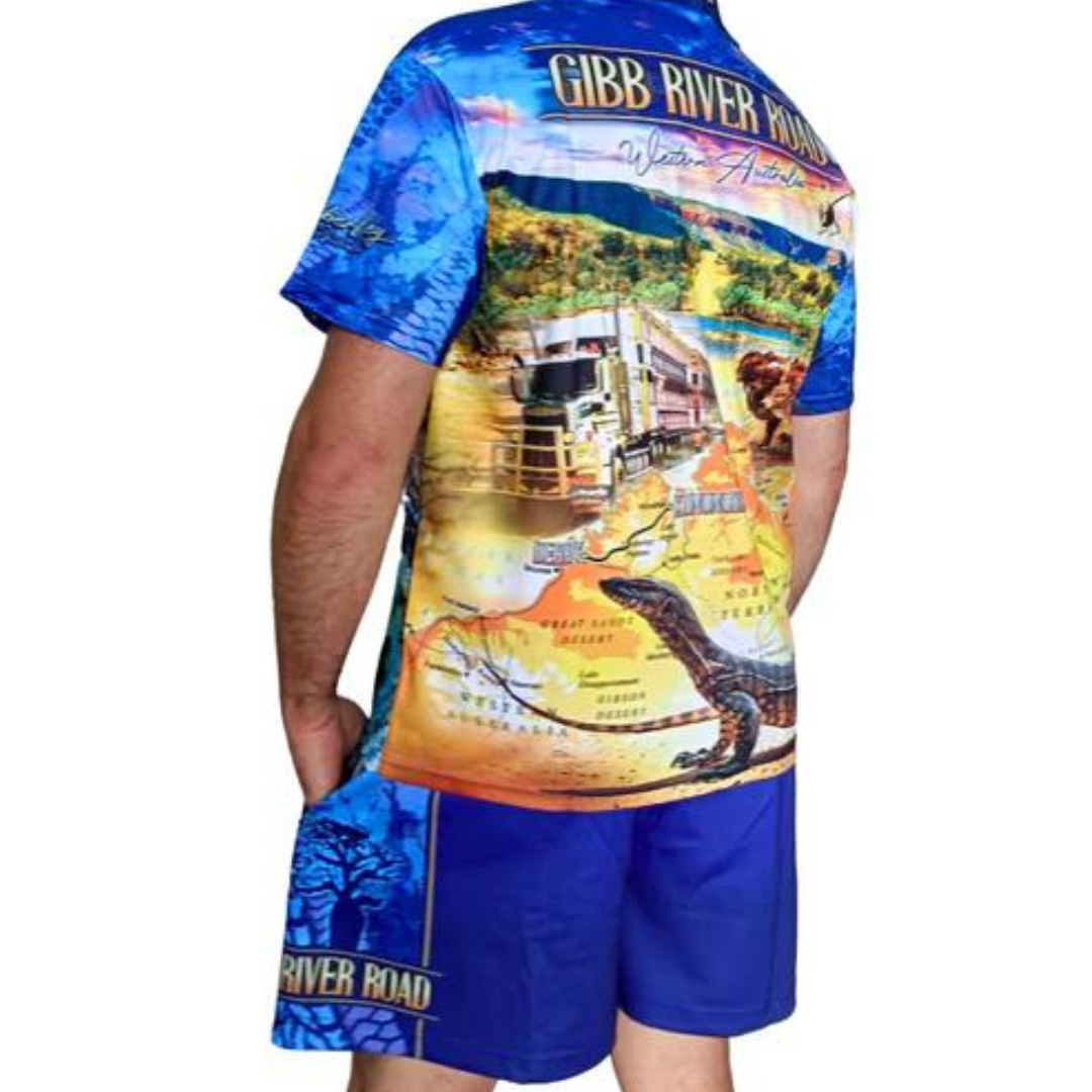 Rugby Shorts | Gibb River Shorts LJM Designs Aussie Australia Australia Day Australian Australian Camping OG Australiana blue camping DAD FATHER'S DAY FISHING HIM ALL in stock LJM men MEN'S DESIGNS mens MENS DESIGNS quick dry spo-default spo-disabled sun sun shirt sun shirts sunsafe SWIMMING uv z&tee