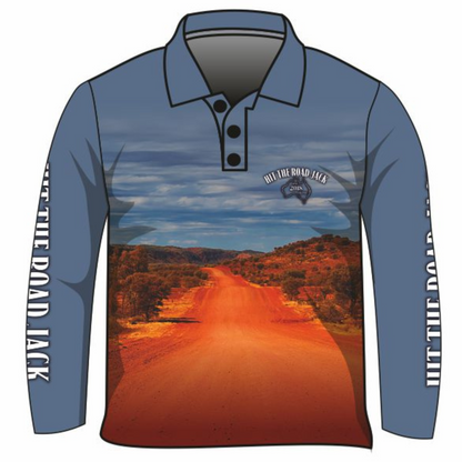 Australian | Hit the Road Jack Camping Shirt Long or Short Sleeve Z and TEE 4x4 Australia Australia Day Australian Australiana camping camping shirt fishing jack daniels LJM men MEN'S DESIGNS mens offroad Preorder quick dry spo-default spo-disabled sun sun shirt sun shirts sunsafe uv