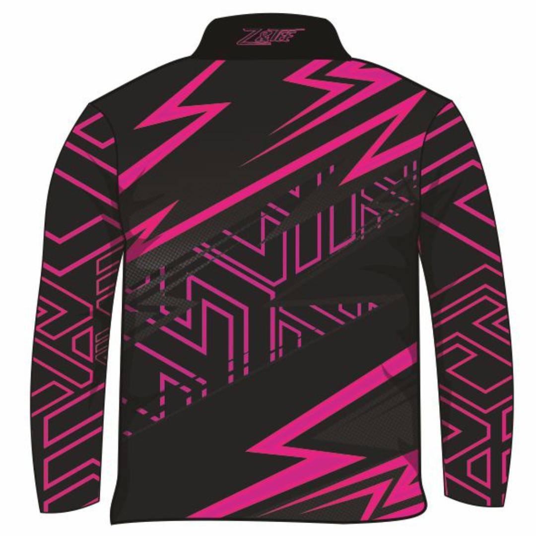 Extreme | Lightning Pink Onyx Shirt Long or Short Sleeve Z and TEE boy boys camping fishing KIDS KIDS ALL kids design KIDS DESIGNS Kids UV rated shirt ladies Ladies Fishing Ladies Fishing Shirt LJM Preorder quick dry spo-default spo-disabled sun sun shirt sun shirts sunsafe uv Women WOMEN'S DESIGNS Women's Fishing Women's Fishing Shirt womens xtreme