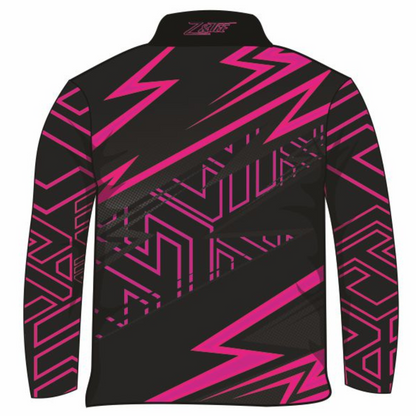 Extreme | Lightning Pink Onyx Shirt Long or Short Sleeve Z and TEE boy boys camping fishing KIDS KIDS ALL kids design KIDS DESIGNS Kids UV rated shirt ladies Ladies Fishing Ladies Fishing Shirt LJM Preorder quick dry spo-default spo-disabled sun sun shirt sun shirts sunsafe uv Women WOMEN'S DESIGNS Women's Fishing Women's Fishing Shirt womens xtreme