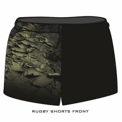 Rugby Shorts | Send It 4x4 Khaki LJM Designs 4wd 4x4 4X4 DESIGNS camping FISHING in stock LJM men MEN'S DESIGNS mens MENS DESIGNS quick dry spo-default spo-disabled sun sun shirt sun shirts sunsafe SWIMMING uv z&tee