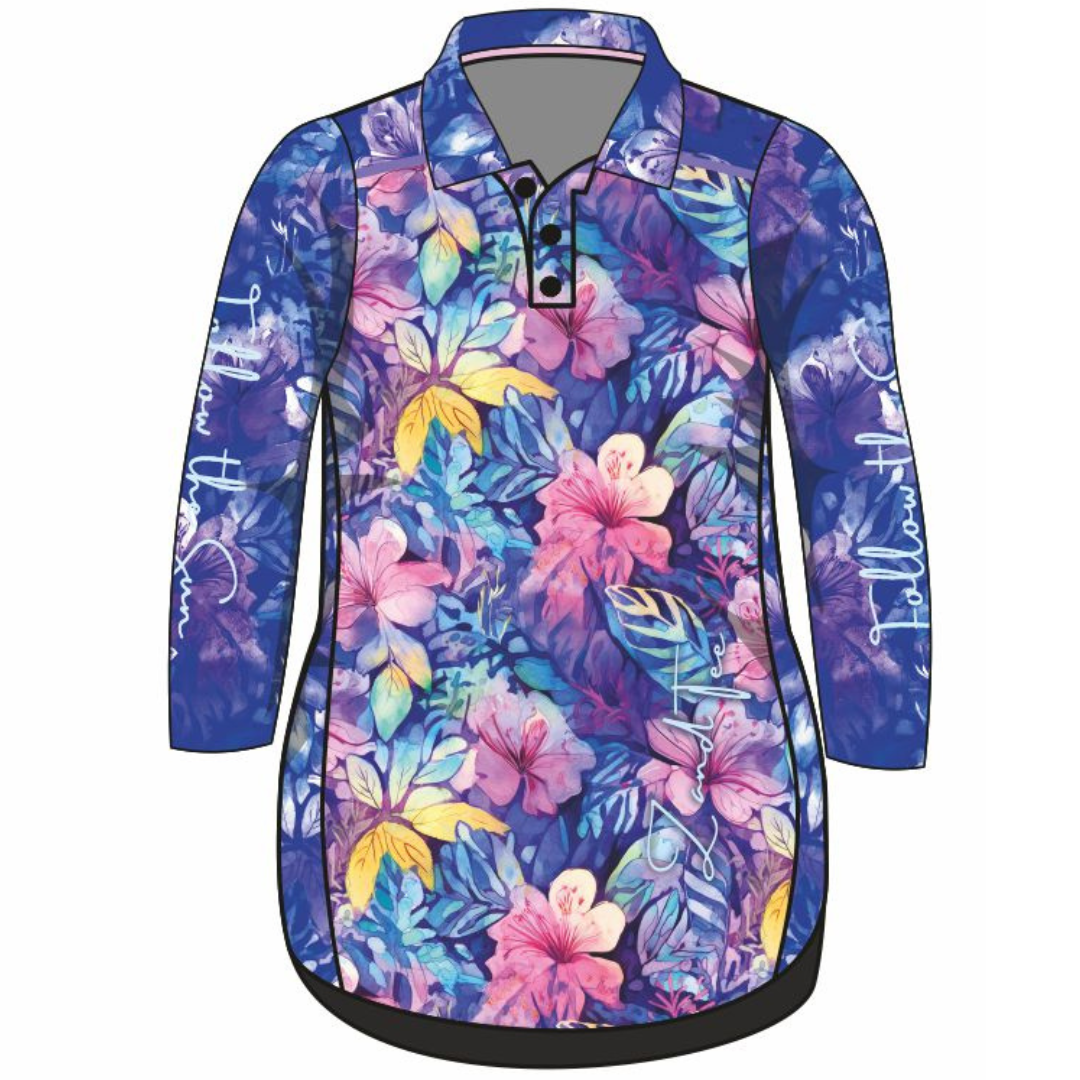 Tropical | Atlantis Breeze Paradise Lifestyle Dress Z and TEE competition FISHING fishing dress MATCHING matching dress PATTERN AND PLAIN DESIGNS PERSONALISED POCKETS Preorder Tropical TROPICAL DESIGNS Women WOMEN'S DESIGNS Women's Fishing womens