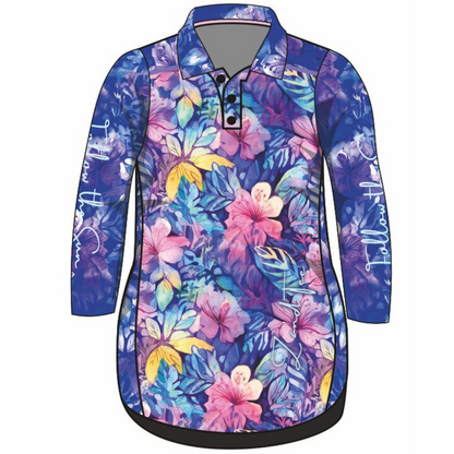 Tropical | Atlantis Breeze Paradise Lifestyle Dress Z and TEE competition FISHING fishing dress MATCHING matching dress PATTERN AND PLAIN DESIGNS PERSONALISED POCKETS Preorder Tropical TROPICAL DESIGNS Women WOMEN'S DESIGNS Women's Fishing womens