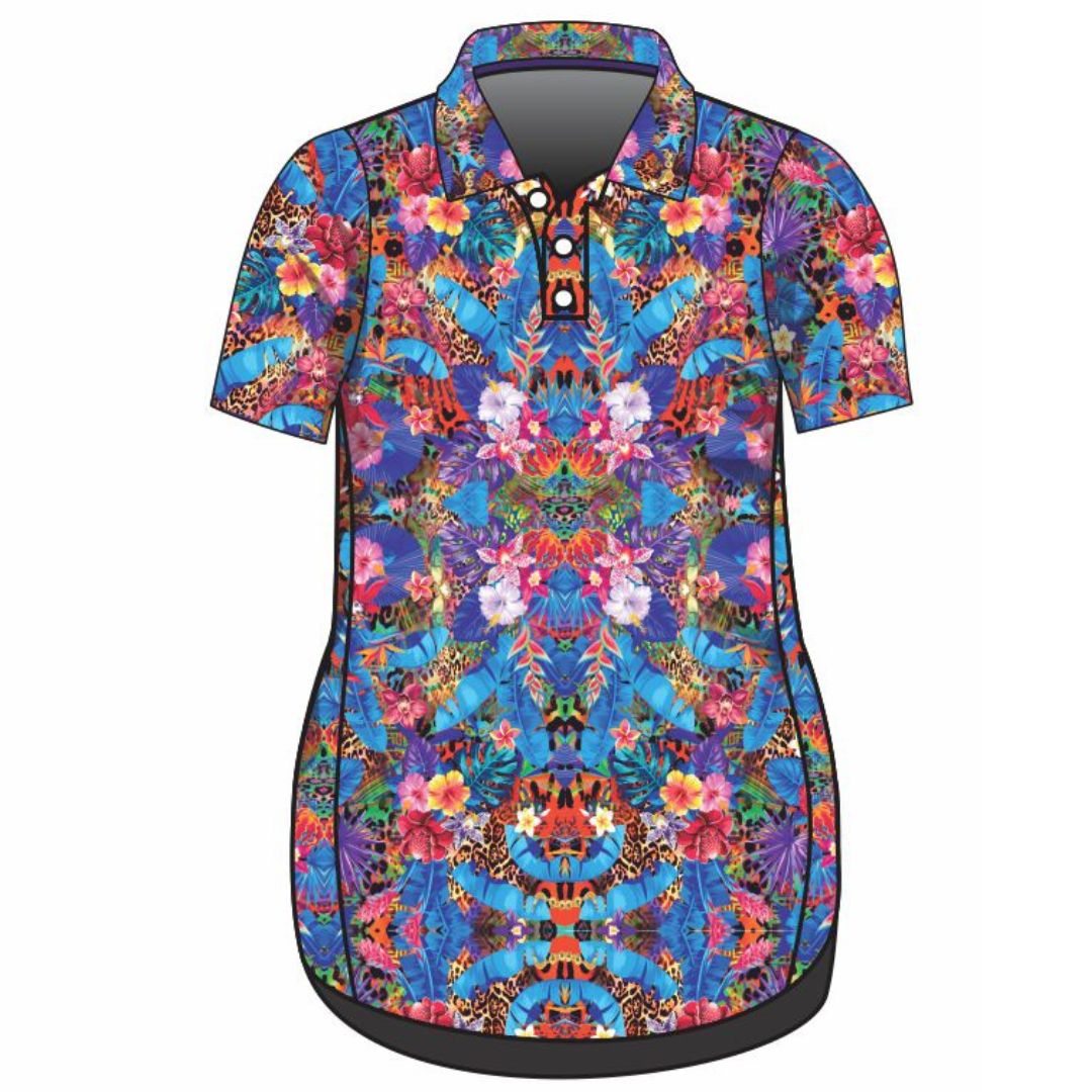 Tropical | Fantasia Lifestyle Dress Long or Short Sleeve Z and TEE cruise Cruising girls PATTERN AND PLAIN DESIGNS tropical TROPICAL DESIGNS WOMEN'S DESIGNS womens