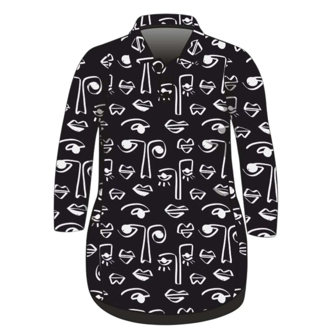 Vacay | Costa Rica Lifestyle Dress Long or Short Sleeve Z and TEE cruise Cruising girls PATTERN AND PLAIN DESIGNS tropical TROPICAL DESIGNS WOMEN'S DESIGNS womens