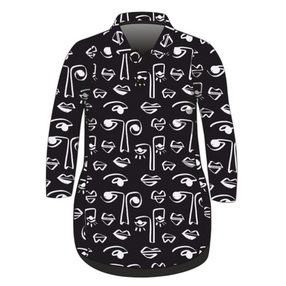 Vacay | Costa Rica Lifestyle Dress Long or Short Sleeve Z and TEE cruise Cruising girls PATTERN AND PLAIN DESIGNS tropical TROPICAL DESIGNS WOMEN'S DESIGNS womens