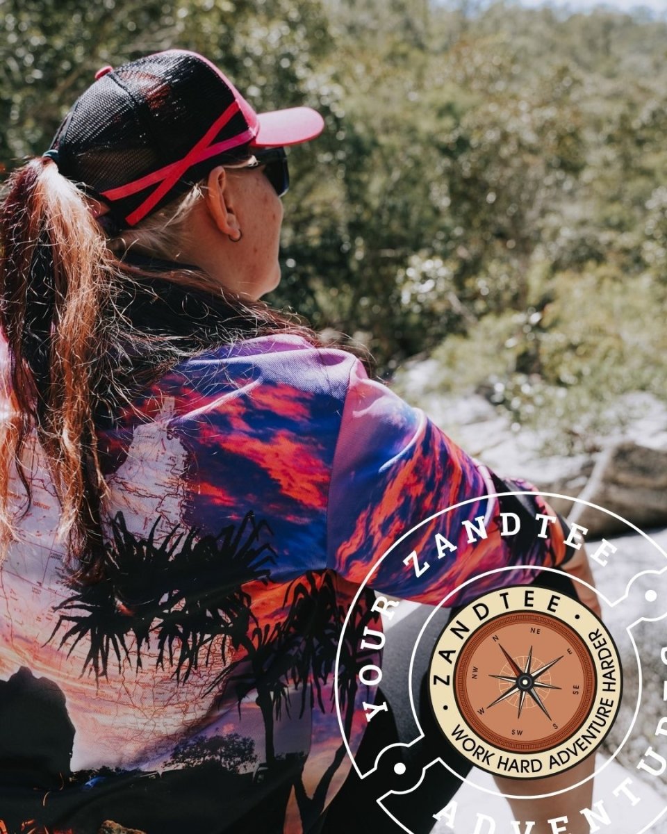 Australian | Australian Camping Pink Adventure Shirt - Z&Tee Z and TEE Australia Australia Day Australian Australian Camping OG camping CAMPING AND CARAVAN DESIGNS camping shirt country dingo emu fishing frilled neck lizard Girls GIRLS DESIGNS ladies Ladies Fishing Shirt LJM outback pink Preorder quick dry snake spo-default spo-disabled sun sun shirt sun shirts sunsafe uv windmill Women WOMEN'S DESIGNS Women's Fishing Women's Fishing Shirt womens