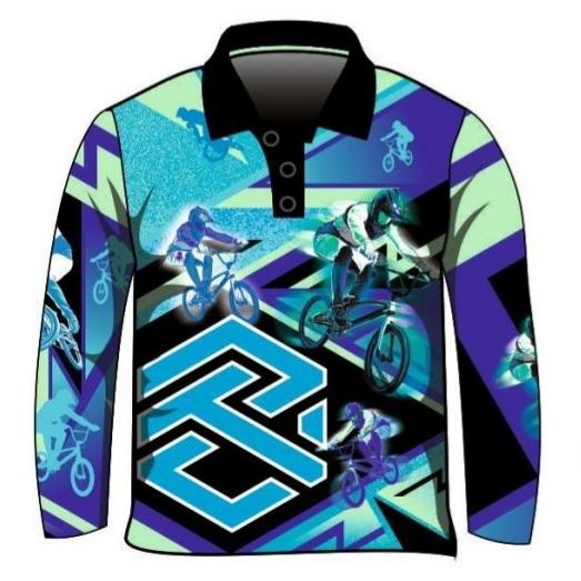 Extreme | BMX Blue Fishing Shirt Z and TEE BOYS DESIGNS camping fishing LJM men MEN'S DESIGNS mens Preorder quick dry spo-default spo-disabled sun sun shirt sun shirts sunsafe uv xtreme