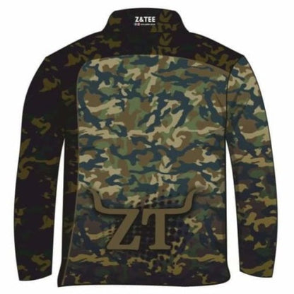 Camo Commando Khaki Green Shirt Long or Short Sleeve Z and TEE BOYS DESIGNS camping fishing hunting HUNTING DESIGNS LJM men MEN'S DESIGNS mens PATTERN AND PLAIN DESIGNS pig hunting Preorder quick dry spo-default spo-disabled sun sun shirt sun shirts sunsafe uv