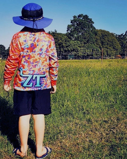 Kids | Camo Scout Shirt Long or Short Sleeve Z and TEE BOYS DESIGNS camping fishing hunting HUNTING DESIGNS LJM men mens PATTERN AND PLAIN DESIGNS pig hunting Preorder quick dry spo-default spo-disabled sun sun shirt sun shirts sunsafe uv