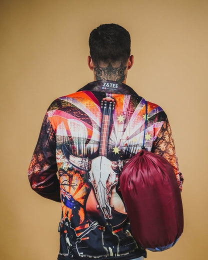 Western | Country Music Rusty Shirt Long or Short Sleeve Z and TEE camping COUNTRY WESTERN DESIGNS festival fishing LJM men MEN'S DESIGNS mens Preorder quick dry spo-default spo-disabled sun sun shirt sun shirts sunsafe uv