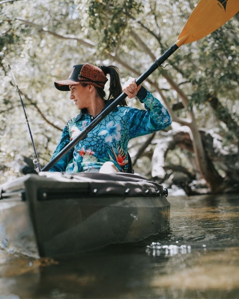 Tropical | Cuban Flamingo Paradise Shirt Long or Short Sleeve Z and TEE camping cruise fishing GIRLS DESIGNS LJM men mens Preorder quick dry spo-default spo-disabled sun sun shirt sun shirts sunsafe tropical TROPICAL DESIGNS uv WOMEN'S DESIGNS