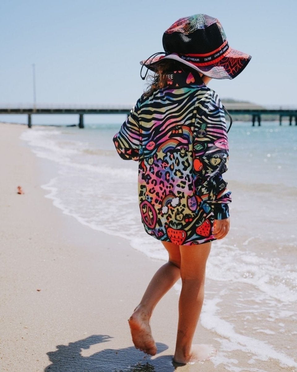 Kids | Girl Squad Shirt Long or Short Sleeve Z and TEE animal print camping fishing girl girls GIRLS DESIGNS kasey rainbow kid Kid's Fishing Kid's Fishing Apparel Kid's Fishing Shirt Kid's Uv Rated Shirts KIDS KIDS ALL kids design KIDS DESIGNS Kids UV rated shirt leopard leopard print little party dress LJM Preorder quick dry rainbow spo-default spo-disabled sun sun safe sun shirt sun shirts sunsafe uv