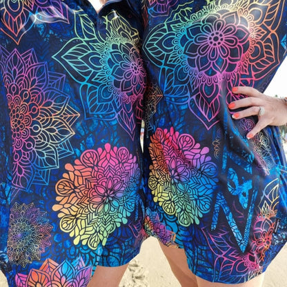  Pre-Order  Kaleidoscope Mandala Lifestyle Dress Z and TEE girls MANDALA WOMEN'S DESIGNS womens