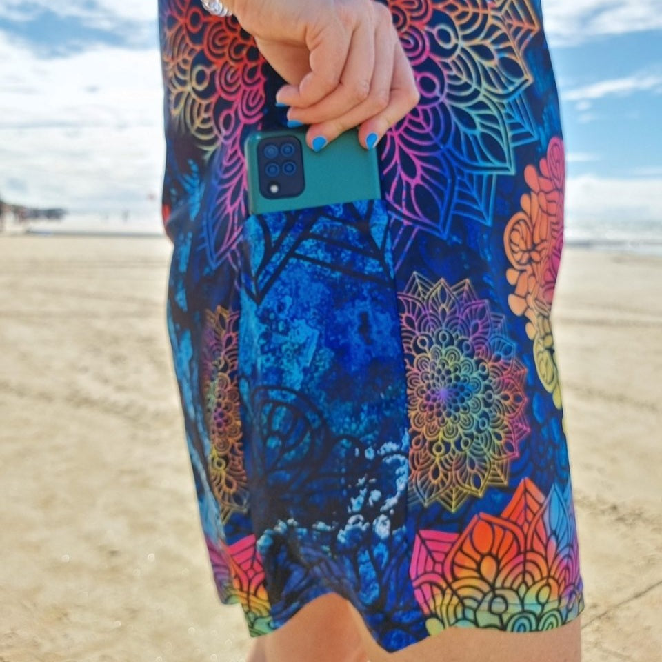  Pre-Order  Kaleidoscope Mandala Lifestyle Dress Z and TEE girls MANDALA WOMEN'S DESIGNS womens