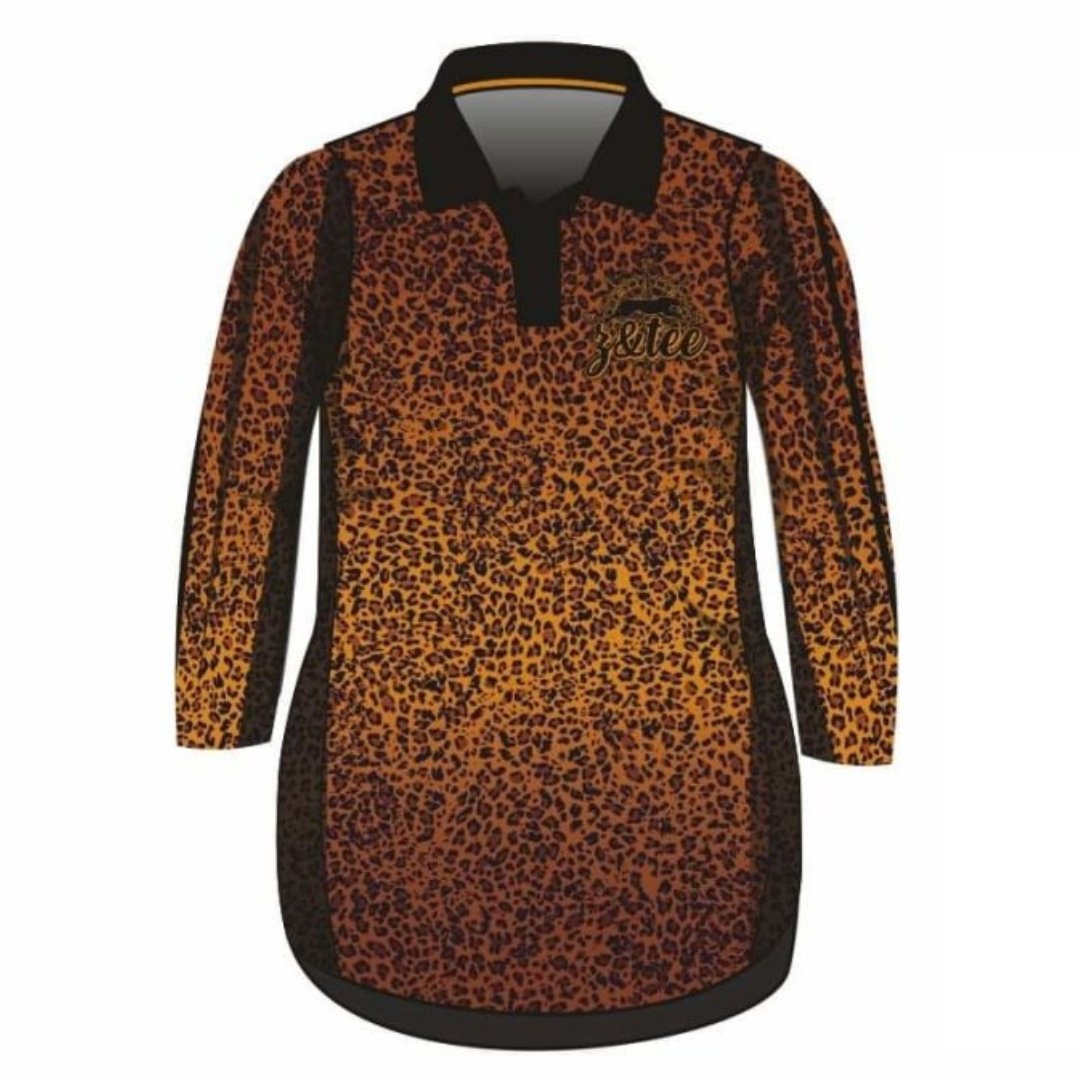  Pre-Order  Wild Side Lifestyle Dress Z and TEE fishing dress girls LEOPARD leopard print POCKETS SPF UV Women WOMEN'S DESIGNS Women's Fishing Women's Fishing Shirt womens