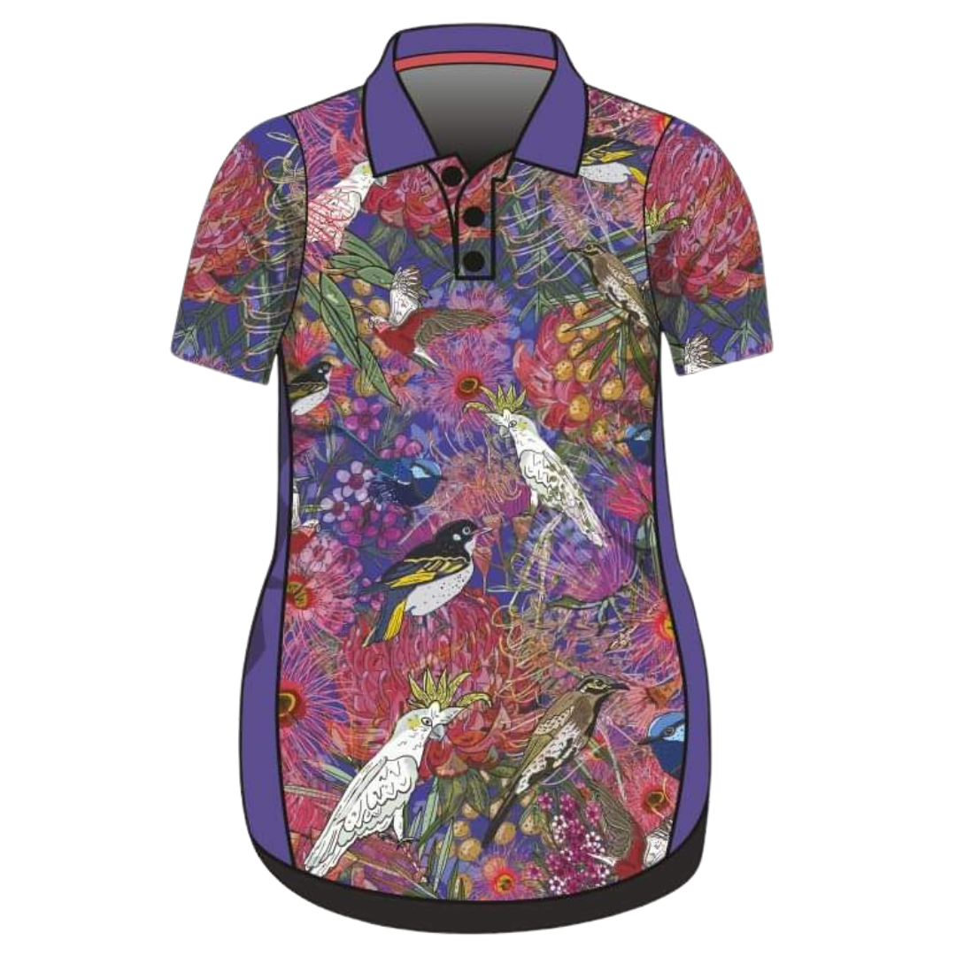  Pre-Order  Australian Birds and Blooms Lifestyle Dress Z and TEE fishing dress Girl's Fishing girls Ladies Fishing womens
