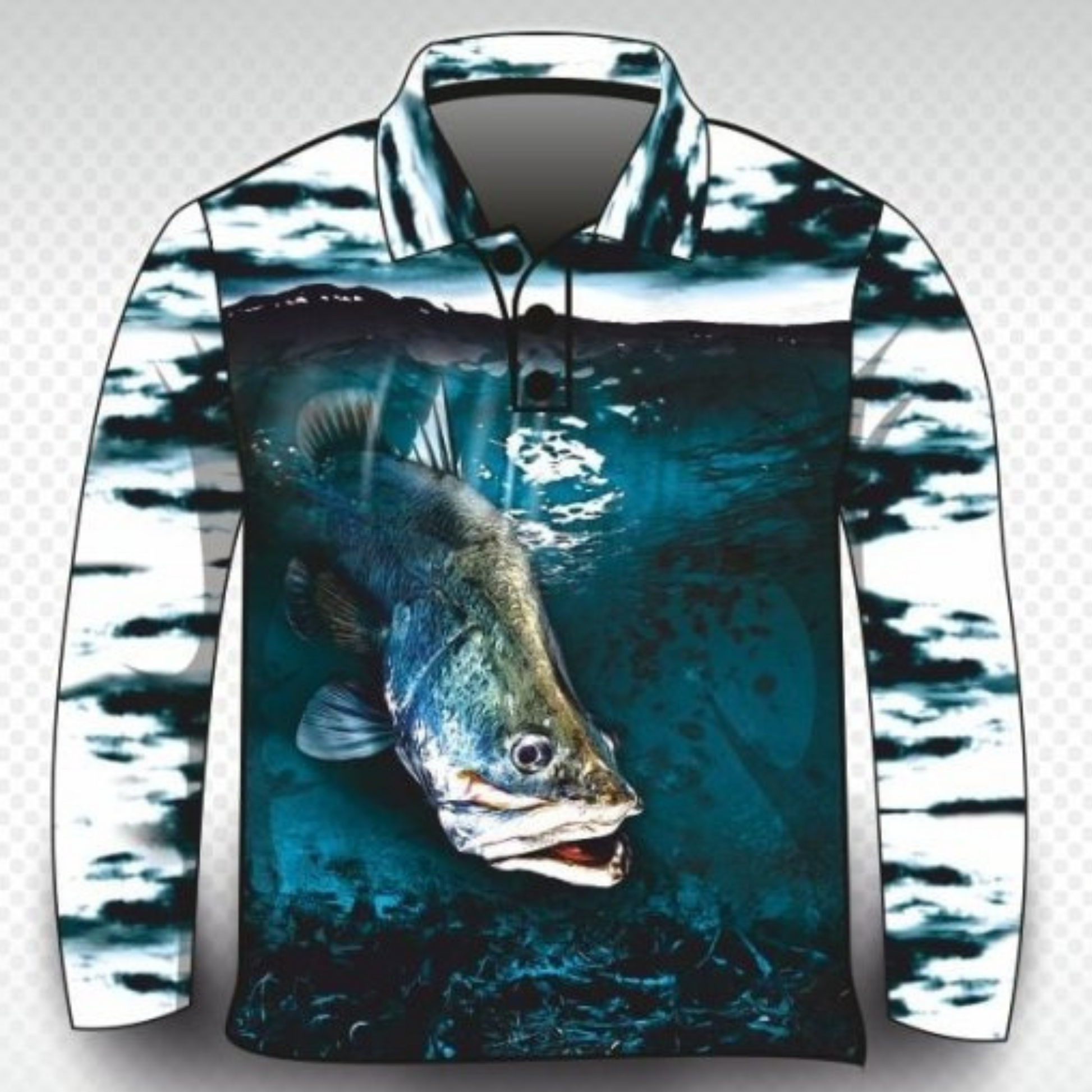 Fishing | Barra King Fishing Shirt Z and TEE barra barramundai barramundi boy boys BOYS DESIGNS FISH FISH DESIGNS fishing FISHING SHIRT fishing shirts LJM men MEN'S DESIGNS mens Preorder quick dry spo-default spo-disabled sun sun shirt sun shirts sunsafe uv