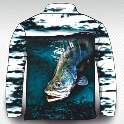 Fishing | Barra King Fishing Shirt Z and TEE barra barramundai barramundi boy boys BOYS DESIGNS FISH FISH DESIGNS fishing FISHING SHIRT fishing shirts LJM men MEN'S DESIGNS mens Preorder quick dry spo-default spo-disabled sun sun shirt sun shirts sunsafe uv