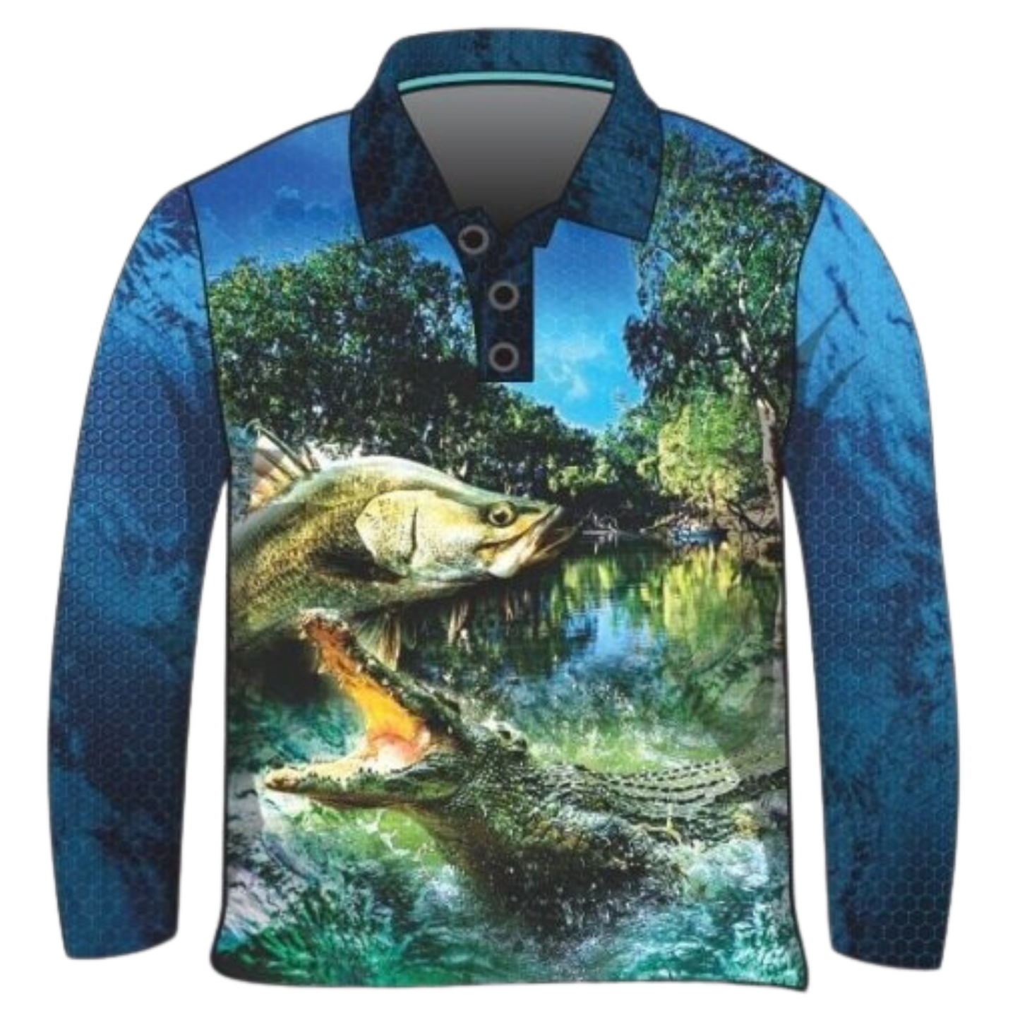 Cape York | Fishing the Tip V2 Shirt Long or Short Sleeve Z and TEE 4x4 blue boy boys camping cape cape york CAPE YORK DESIGNS fishing LJM men MEN'S DESIGNS mens Preorder quick dry spo-default spo-disabled sun sun shirt sun shirts sunsafe tip travel uv
