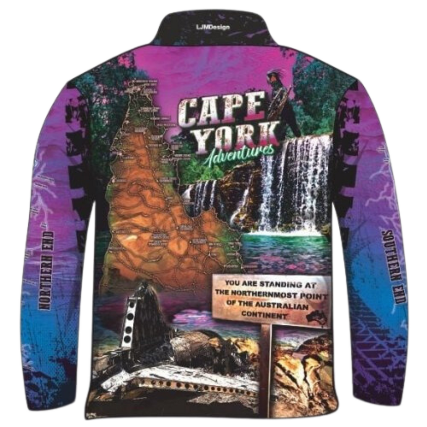 Cape York | Gunshot Croc Purple Shirt Long or Short Sleeve Z and TEE 4x4 camping cape cape york CAPE YORK DESIGNS fishing girl girls LJM Preorder purple quick dry spo-default spo-disabled sun sun shirt sun shirts sunsafe tip travel uv womens