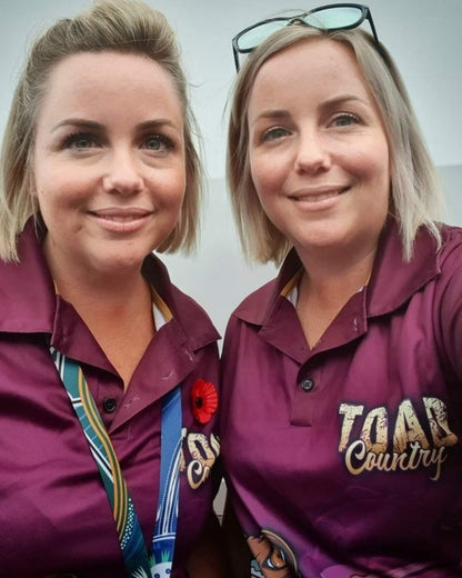 QLD Maroons Toad Country Fishing Shirt v2  Pre-Order  Z and TEE camping fishing football footy LJM maroons men mens origin Preorder qld queenslander quick dry rugby spo-default spo-disabled state of origin sun sun shirt sun shirts sunsafe uv