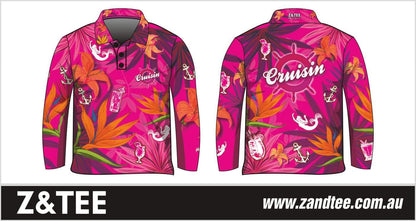 Cruise | Cruisin Marine Yellow Cruise Shirt Long or Short Sleeve Z and TEE Australia Australia Day Australian Australiana camping cruise dup-review-publication fishing LJM men mens Preorder quick dry spo-default spo-disabled sun sun shirt sun shirts sunsafe tropical TROPICAL DESIGNS uv