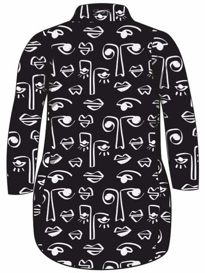 Vacay | Costa Rica Lifestyle Dress Long or Short Sleeve Z and TEE cruise Cruising girls PATTERN AND PLAIN DESIGNS tropical TROPICAL DESIGNS WOMEN'S DESIGNS womens