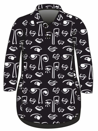 Vacay | Costa Rica Lifestyle Dress Long or Short Sleeve Z and TEE cruise Cruising girls PATTERN AND PLAIN DESIGNS tropical TROPICAL DESIGNS WOMEN'S DESIGNS womens