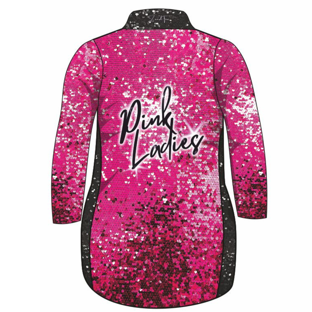 Pink Ladies Lifestyle Dress Long or Short Sleeve Z and TEE cruise Cruising girls PATTERN AND PLAIN DESIGNS tropical TROPICAL DESIGNS WOMEN'S DESIGNS womens