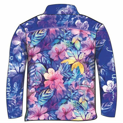 Tropical | Atlantis Breeze Paradise Sun Shirt Z and TEE country country music COUNTRY WESTERN DESIGNS cowgirl GIRL GIRL'S DESIGNS Girl's Fishing Girls HER ALL LJM Preorder quick dry spo-default spo-disabled sun sun safe sun shirt sun shirts SUN SMART sunsafe sunsmart uv western Women women's WOMEN'S DESIGNS work z&tee