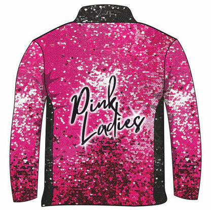 Women's | Pink Ladies Shirt Long or Short Sleeve Z and TEE Aussie Australia Australia Day Australian Australiana camping fishing shirt girls KIDS KIDS ALL kids design KIDS DESIGNS Kids UV rated shirt koala LJM Preorder quick dry spo-default spo-disabled sun sun shirt sun shirts sunsafe swim shirt uv WOMEN'S DESIGNS