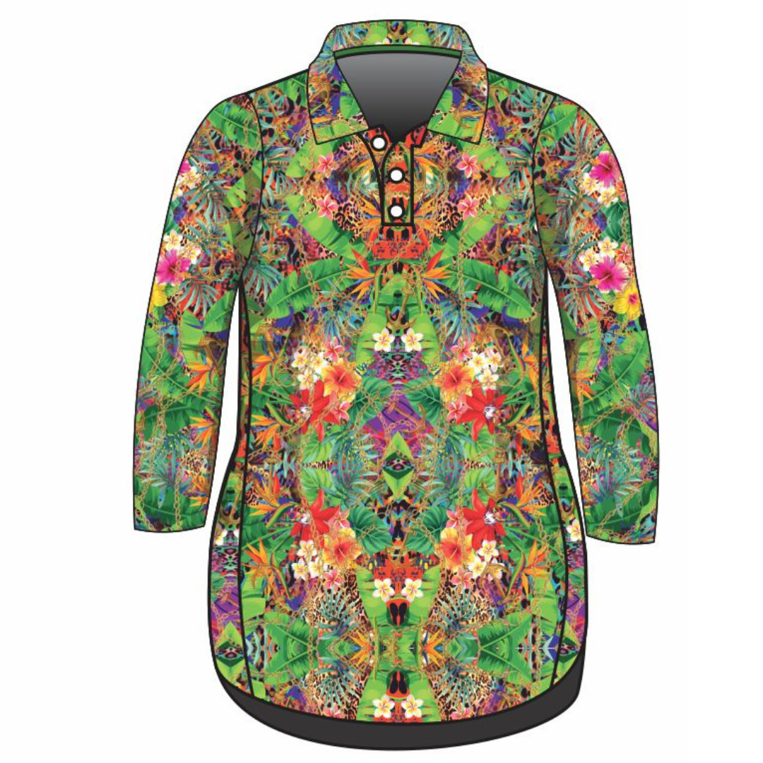 Tropical | Oasis of the Seas Lifestyle Dress Long or Short Sleeve Z and TEE cruise Cruising girls PATTERN AND PLAIN DESIGNS tropical TROPICAL DESIGNS WOMEN'S DESIGNS womens